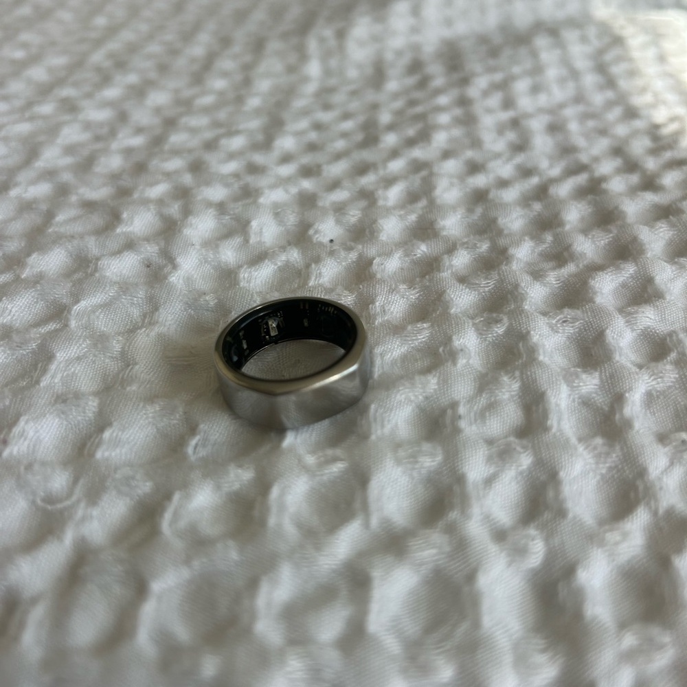 Silver Oura Ring Gen 3 - Size 8
